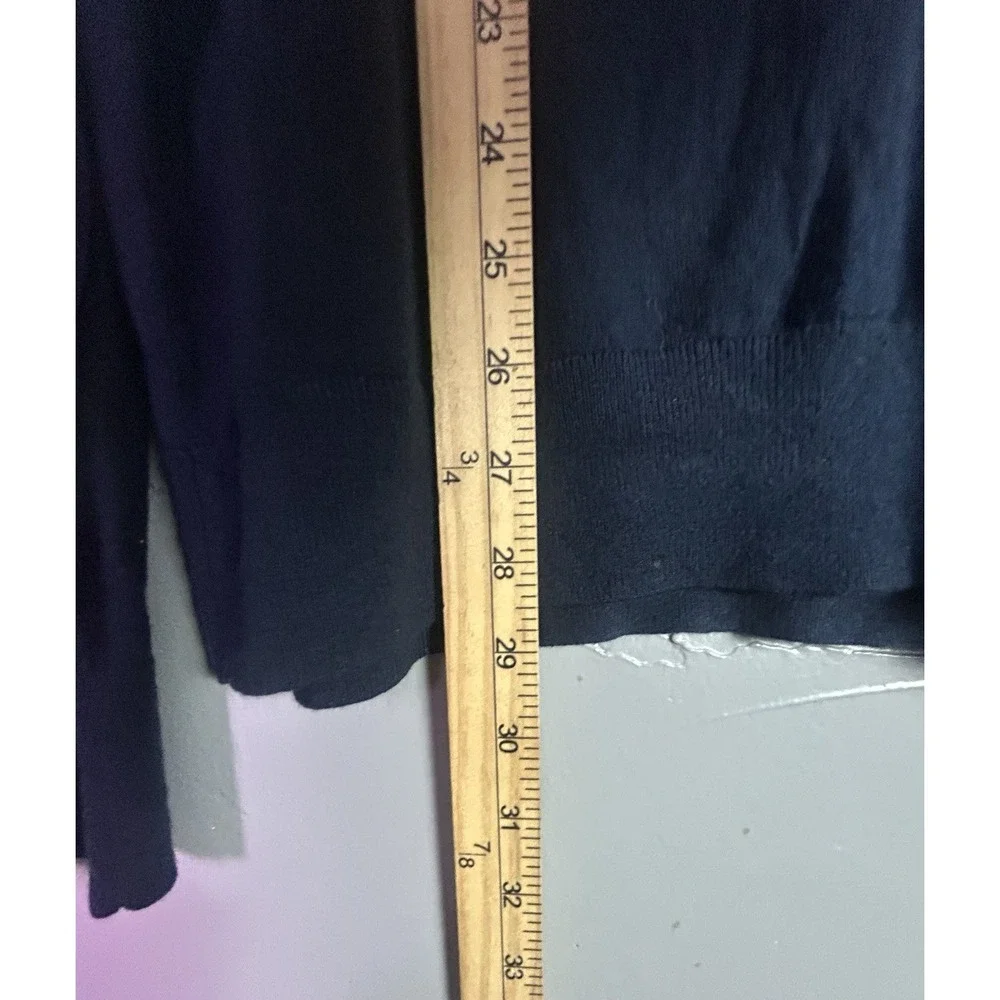 Banana Republic long-sleeve luxury blend polo sweater Silk Cotton Cashmere XL